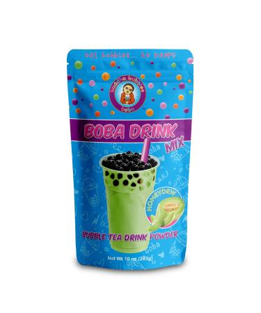 HONEYDEW MELON Boba / Bubble Tea Drink Mix By Buddha Bubbles Boba 10 Ounces (283 Grams) 10 Ounce (Pack of 1)