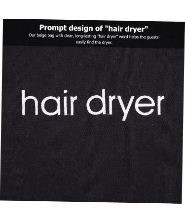 Healeved 4pcs Hair Dryer Storage Bag Hair Dryer Bag Travel Blow Dryer Pouch Travel Hair Dryer Bag Sack Fabric - Buy Online on GoSupps.com