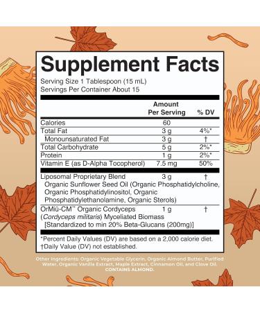 MaryRuth Organics Cordyceps Liposomal (Maple Spice) & Reishi Mushroom (Candied Pecan) | Clean Label Project Verified | Vitamins for Immunity Skin & Overall Health | Vegan Non-GMO Gluten-Free - Buy Online on GoSupps.com