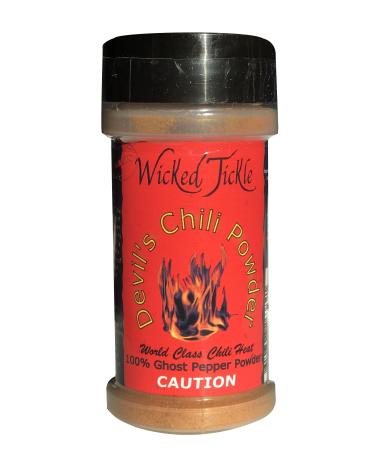 Ghost Pepper Chili Powder Hot Spice Seasoning Wicked Tickle Devil Chili Powder