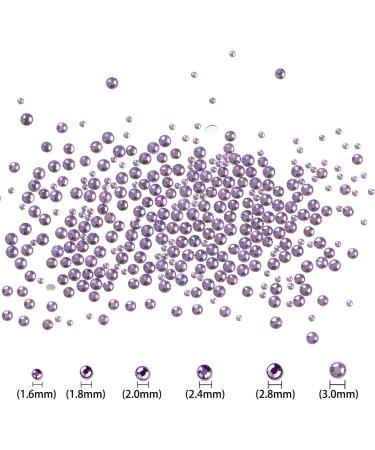 LPBeads 3456 Pieces 6 Sizes Tanzanite Flat Back Round Crystal Rhinestones for Crafts Nails Art Face Makeup Clothes DIY with Pick Up Tweezers and Picking Pen - Buy Online on GoSupps.com