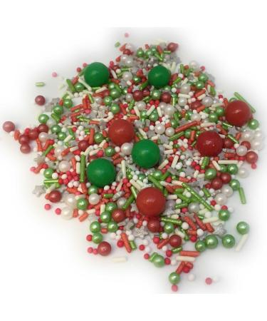 Merry Berry Sprinkletti Christmas Cake Topper - 100g Edible Festive Decorations for Xmas Party Cakes - Buy Online on GoSupps.com