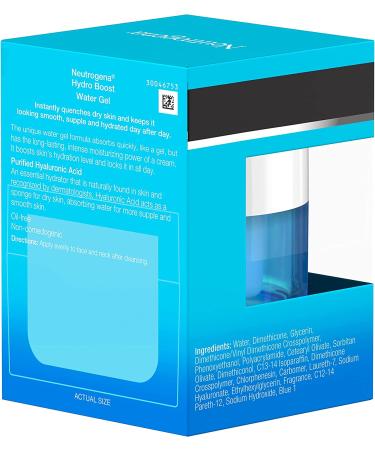 Neutrogena Hydro Boost Water Gel for Dry Skin - 1.7 Fl. Oz | Hydrating Face Moisturizer - Buy Online on GoSupps.com
