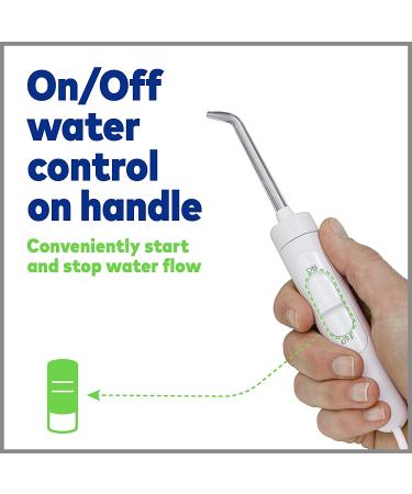Waterpik Complete Care 9.0 Sonic Toothbrush & Water Flosser Set, White - 11 Piece Kit - Buy Online on GoSupps.com