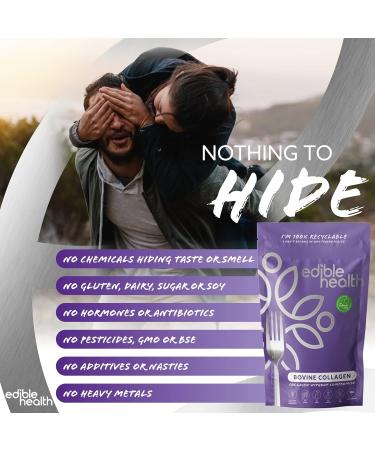 Hydrolysed Bovine Collagen Powder | 1Kg Pouch | Types 1 & 3 Protein Peptides | 18 Amino Acids | Paleo Keto Kosher Halal | UK & EU Certified - Buy Online on GoSupps.com