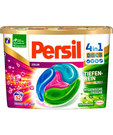 Persil Color 4in1 Discs (104 Wash) - Deep Clean Plus Technology Long-Lasting Freshness Bright Colors - Buy Now! - Buy Online on GoSupps.com