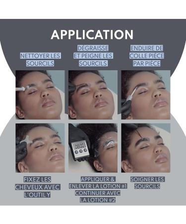 Augenmanufaktur Eyebrow Lift Kit - Browlift shapes & fixes eyebrows naturally long-lasting 3D effect (Base Kit Bottle) - Buy Online on GoSupps.com
