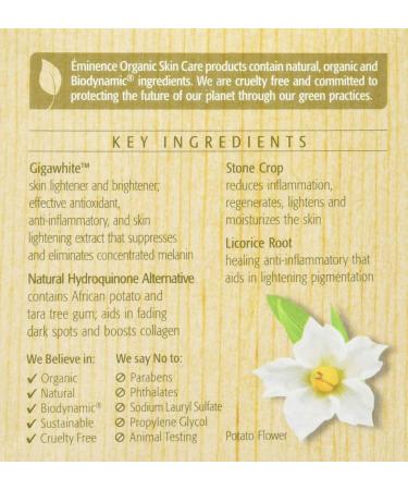 Eminence Organic Skincare Bright Skin Masque - 2 oz | Natural Radiance for All Skin Types - International Shipping Available - Buy Online on GoSupps.com