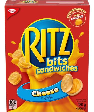 Ritz Bits Cheese Sandwich Crackers School Snacks 180g & Ritz Bits Peanut Butter Sandwich Crackers School Snacks 180g Crackers + Bits Sandwiches Peanut Butter Cheese 180 g (Pack of 1) - Buy Online on GoSupps.com