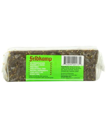 Delba Famous German Three Grain Bread 16.75oz (Pack of 12) - Butter Honey Cheese Flavors - 1.04lb (Pack of 12) - Buy Online on GoSupps.com