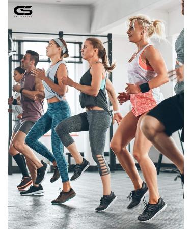 CS CELERSPORT 6 Pack Women's Ankle Running Socks - Black, Medium | Cushioned Low Cut Tab Athletic Socks - Buy Online on GoSupps.com