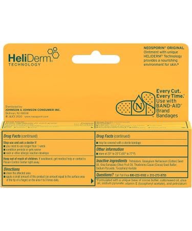 Neosporin Original First Aid Antibiotic Ointment - Wound Care Infection Protection & Scar Minimizer 1 oz for Minor Cuts Scrapes & Burns - Buy Online on GoSupps.com