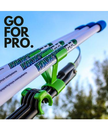 FAUX BOW Pro: Youth-Safe Patented Bow and Arrow Set | Shoots Over 200 Feet | Best Outdoor Toy for Fun Target Practice - Buy Online on GoSupps.com
