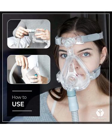 MARS Wellness Universal CPAP Hose - 6ft, Compatible with Most Machines - 2 Pack - Buy Online on GoSupps.com