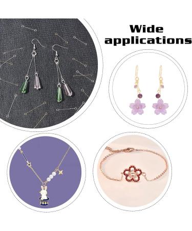 Arricraft 840 Pcs Stainless Steel Eye Pins - Multi-Size Loop Pins for Jewelry Making - Buy Online on GoSupps.com