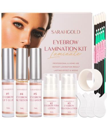 Brow Lamination Kit  Eyebrow Lamination Kit  Eye Brow Lamination Kit  Eyebrow Perm Kit  Instant DIY Eye Brow Lift Kit for Fuller  Thicker  At Home DIY Perm For Your Brows  Lasts For 6-8 Weeks