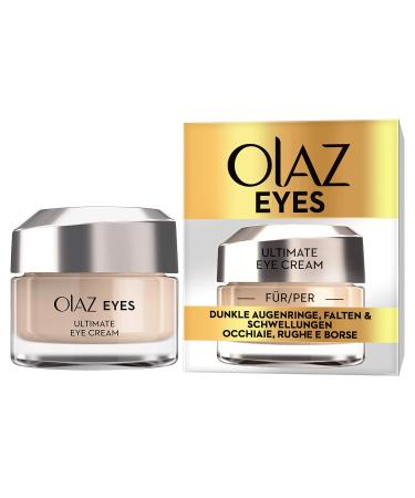 Olay Eyes Ultimate Eye Cream - Dark Circles Wrinkles & Puffiness Relief | 15 ml - International Shipping Available - Buy Online on GoSupps.com