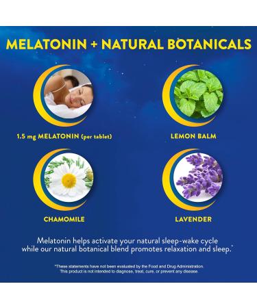 MidNite Back To Sleep Low Dose 1.5 mg Melatonin Sleep Aid Non-habit Forming Herbal Dietary Supplement For Adults Drug-free Gluten-free Lactose-free Vegetarian Vegan 30 Quick Melt Tablets 2 ct 30 Count (Pack of 2) - Buy Online on GoSupps.com