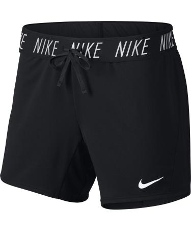 Nike Women's Dry Training Shorts Small Black/White
