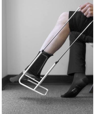 JOMI Compression Stocking Donner with Extendable Handles - Easy Way to Put On Compression Stockings - Standard Size (XS-L) - Buy Online on GoSupps.com