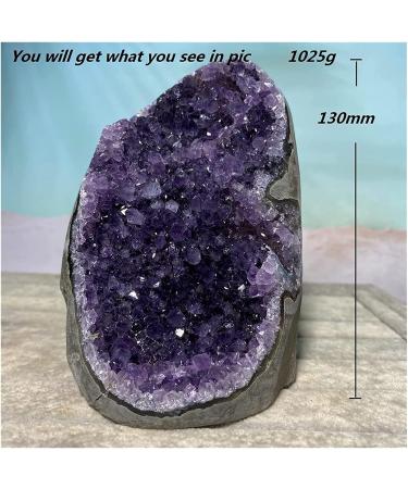 Amethyst Rough Stone Natural Amethyst Agate Quartz Crystal Cluster Stones Specimen Home Crafts Decoration Gift Geode - Buy Online on GoSupps.com