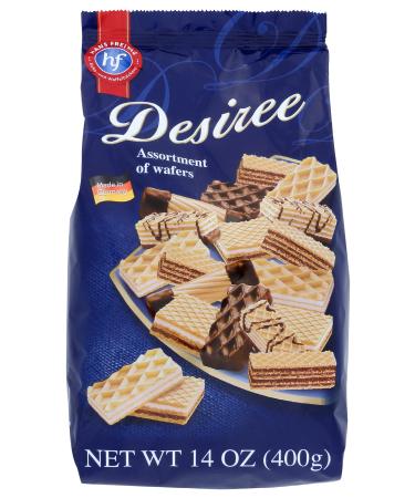 Hans Freitag Desiree Assorted Wafers, 14 Ounce 14 Ounce (Pack of 1)