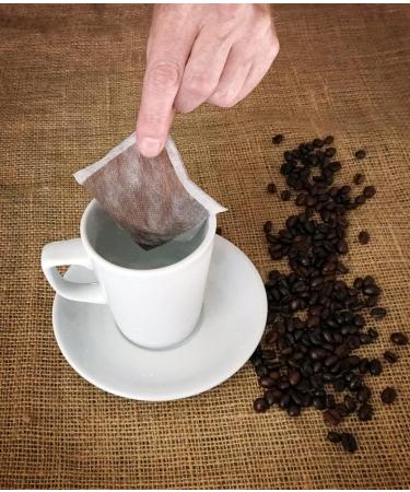 Organic Peruvian Fairtrade Coffee Bags - 50 Single Origin Coffee Bags by Moreish - Buy Online on GoSupps.com