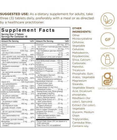 Solgar Male Multiple Multivitamin Mineral & Herbal Formula  - 120 Tablets  - Buy Online on GoSupps.com