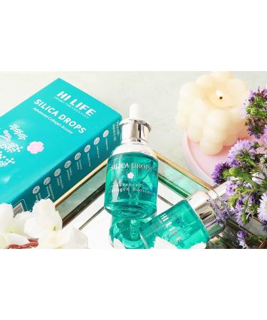 Hi Life Silica 1200 Drops: Advanced Collagen Booster for Glowing Skin, Hair, Nails | Supports Immune System, Bones, Joints & Tissues | Anti-ageing Formula | Easy to Consume - 60 ML - Buy Online on GoSupps.com