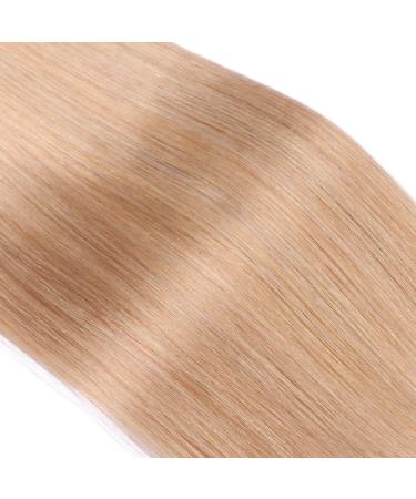 Tape In Hair Extensions #20 Ash Blond 40cm | 100% Remy Real Hair | 50 Bricks 4cm Wide | Adhesive Tresse by Novon Hair Extensions - International Shipping Available - Buy Online on GoSupps.com