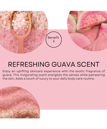 Star Nails Bulgaria Ltd SNB Professional body peeling with Himalayan salt & guava 300 ml natural peeling care for smooth skin with shea butter moisturizing salt peeling for women and men - Buy Online on GoSupps.com