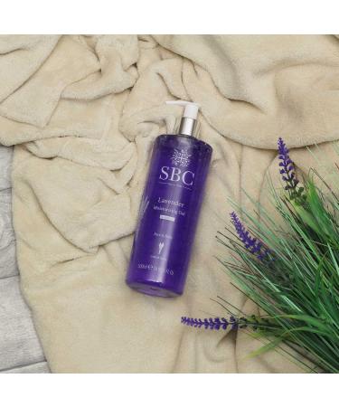 SBC Skincare Lavender Moisturising Gel - 500ml | Vegan Friendly Body & Face Lotion - Buy Online on GoSupps.com