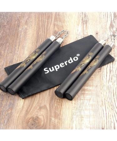 Superdo Foam Nunchucks - Safe Rubber Nunchakus for Martial Arts Practice - Buy Online on GoSupps.com