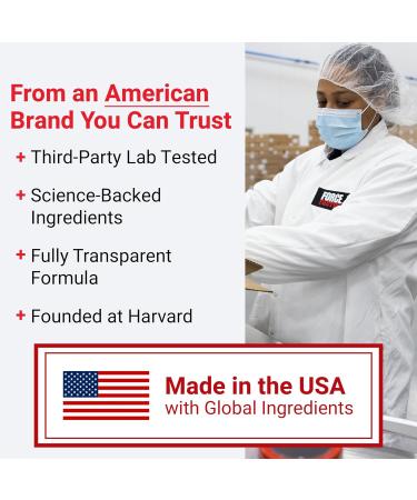 FORCE FACTOR NAD+ (NMN or Nicotinamide Riboside Alternative) with Resveratrol, Astaxanthin, Spermidine & Luteolin Complex, NAD to Support Cellular Health & Healthy Aging, 60 Capsules - Buy Online on GoSupps.com