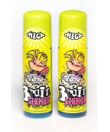 Brain Licker Sour Blue Raspberry MEGA SIZE 90ml x 2