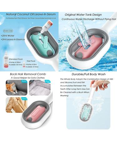 Cabbage Pets Sticky Brush 2.0 for Cats - 4 in 1 Universal Pet Knots Remover with Wet Wipes & Cotton Towels | Best Cat Brush for Grooming & Shedding - Buy Online on GoSupps.com