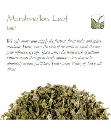 Valley of Tea Marshmallow Leaf Tea Bio Quality Dried Marshmellow Leaves - Buy Online on GoSupps.com