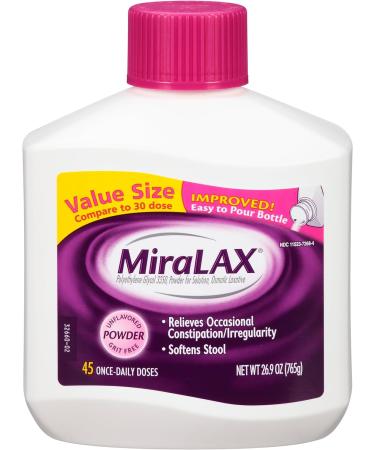 MiraLAX Laxatives 26.9 Ounce - Discontinued by Manufacturer - Buy Online on GoSupps.com