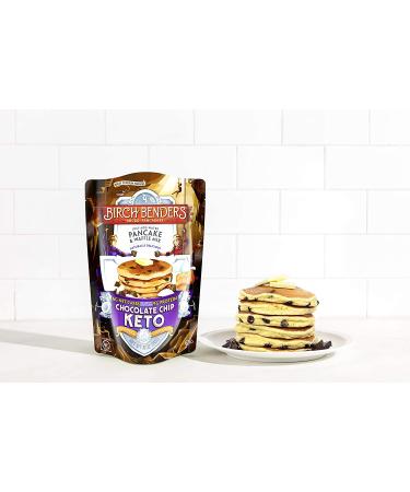 Birch Benders Keto Chocolate Chip Pancake & Waffle Mix with Almond/Coconut & Cassava Flour  Just Add Water  6 Count 10 Ounce (Pack of 6) - Buy Online on GoSupps.com
