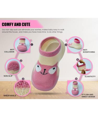Dookeh Baby Shoes Soft Sole Sneakers 12-18 Months - Pink - Buy Online on GoSupps.com