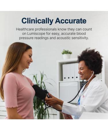Lumiscope Professional Blood Pressure Kit - Stethoscope & Manual BP Cuff - Orchid - Buy Online on GoSupps.com