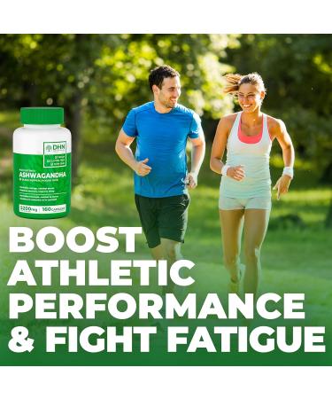 BONUS SIZE 160 Concentrated Ashwagandha Root Capsules with Black Pepper | 5200mg per serving (2600mg/Capsule X2) | Supports Resistance to Stress & Fatigue | Promotes Calm Restfulness Focus & Energy | 160 Vegan Capsules | Canadian Made Quality Assured - Buy Online on GoSupps.com