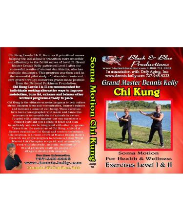 GM Dennis Kelly Chi Kung 1 & 2 Exercises DVD improve balance stress burn fat