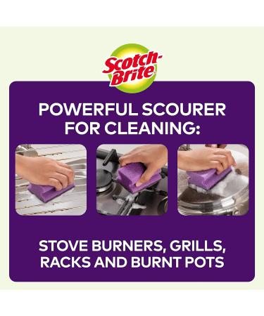 Scotch-Brite Extreme Scrub Sponge 12-Pack - Heavy Duty Scourer for Tough Dirt on Grills and Trays - Buy Online on GoSupps.com