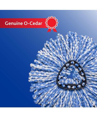 O-Cedar RinseClean Spin Mop Microfiber Refill 1 CT - 2 Pack - Buy Online on GoSupps.com