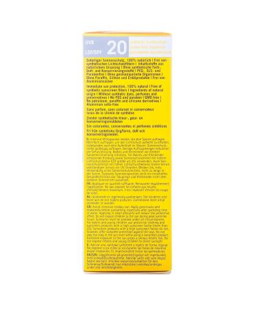 Buy Eco Cosmetics Sun Lotion LSF20 100ml - SPF Protection | International Shipping Available - Buy Online on GoSupps.com