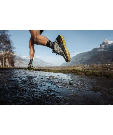 Salomon Men's Speedcross Peak Hiking Shoe - 48 EU Quiet Shade/Black/Sulphur Spring | International Shipping Available - Buy Online on GoSupps.com