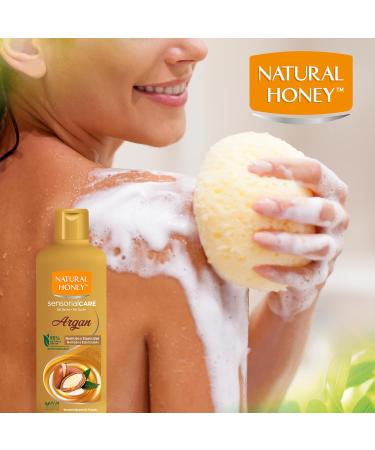  Natural Honey NATURAL HONEY Argan Shower Gel (Economical Size 1350ml) - Buy Online on GoSupps.com