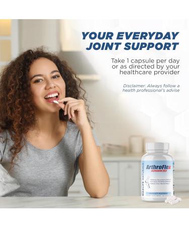 Advanced Joint Support Supplement - Boost Flexibility & Strength | Type II Collagen Turmeric Boswellia - 30 Servings for Joint Health Relief - Buy Online on GoSupps.com