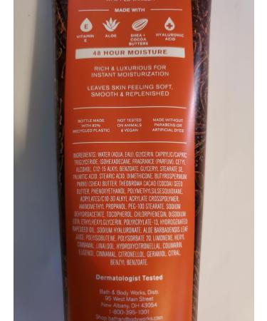 Bath & Body Works Sweet Cinnamon Pumpkin Ultimate Hydration Body Cream 8 Ounces Pack of 2 - Buy Online on GoSupps.com